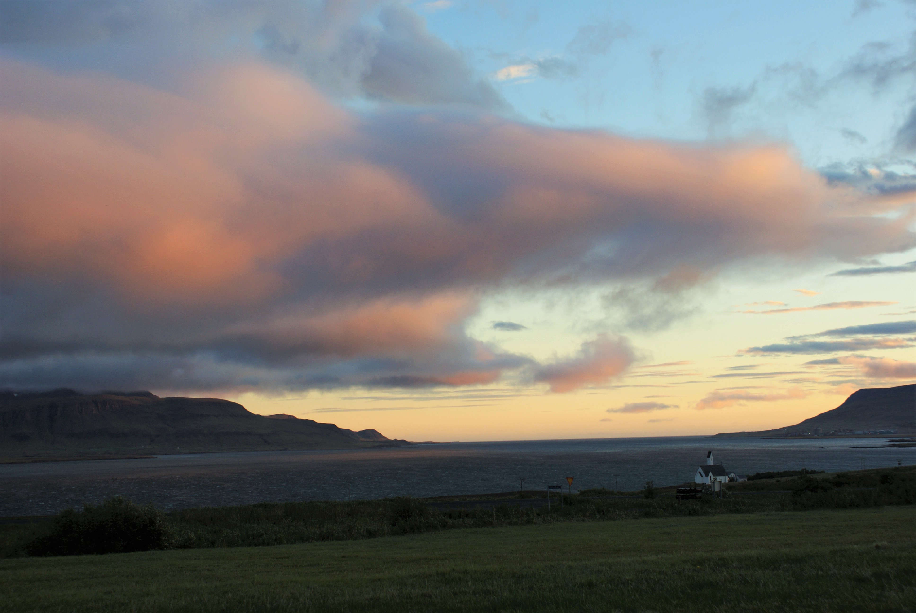 View from Hlaðir