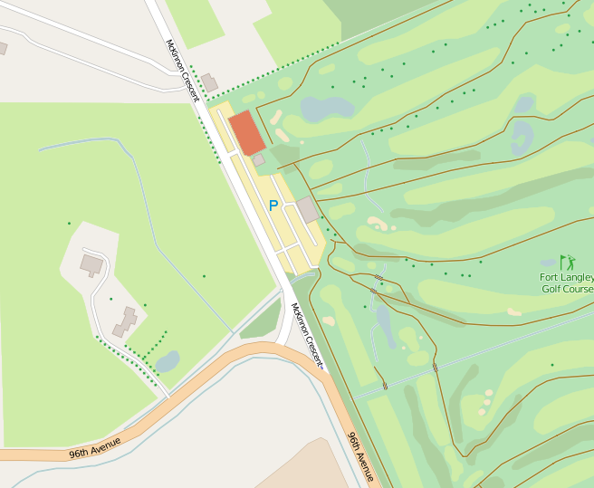 map of fort langley golf
