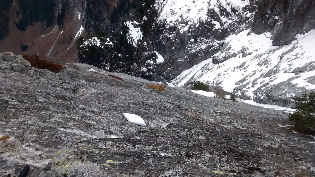 pillow on crater slabs