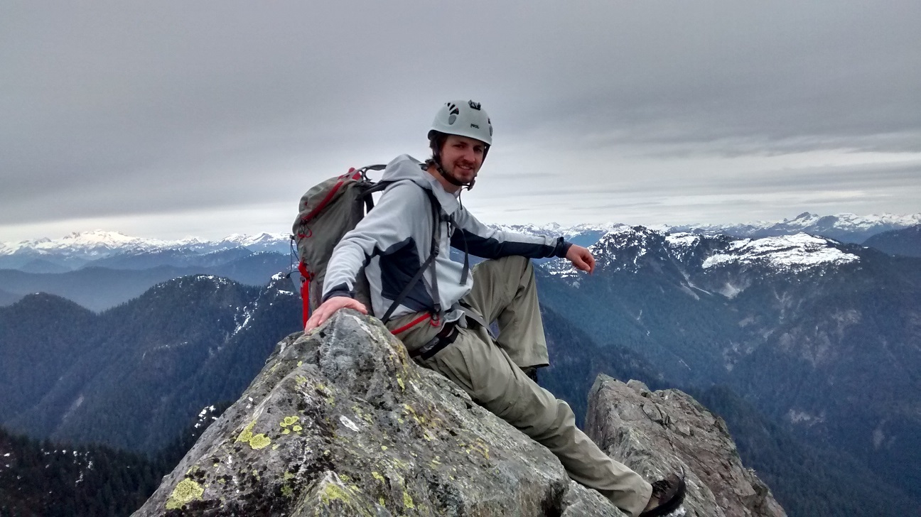 Mike on the summit